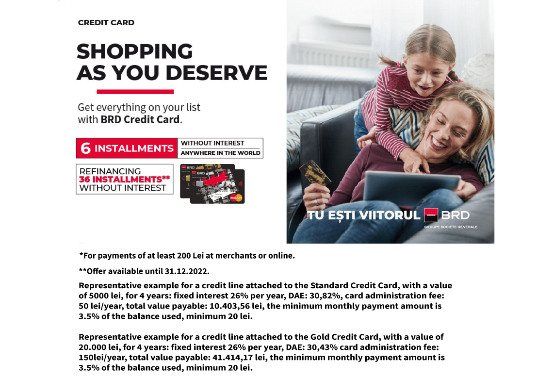 tall grip brand name BRD.ro | Credit Card