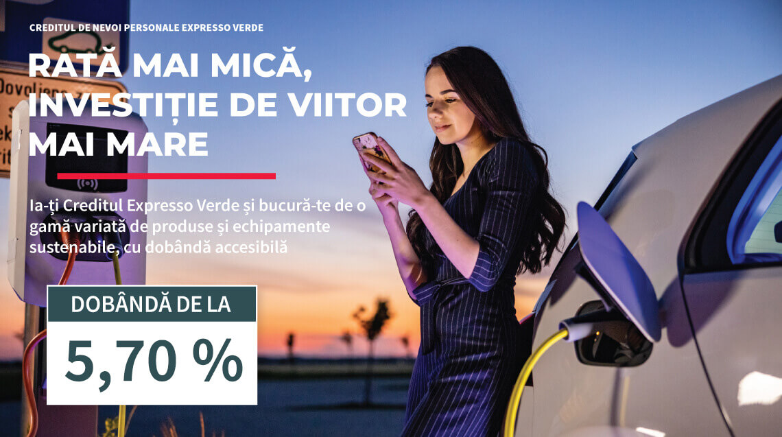BRD.ro | Expresso Verde- Credit de nevoi personale