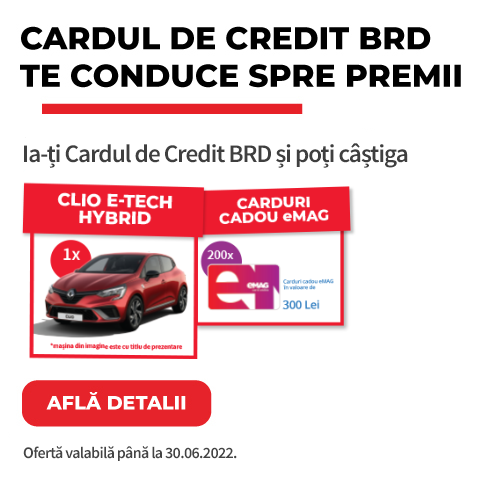 Card de credit - Renault Clio