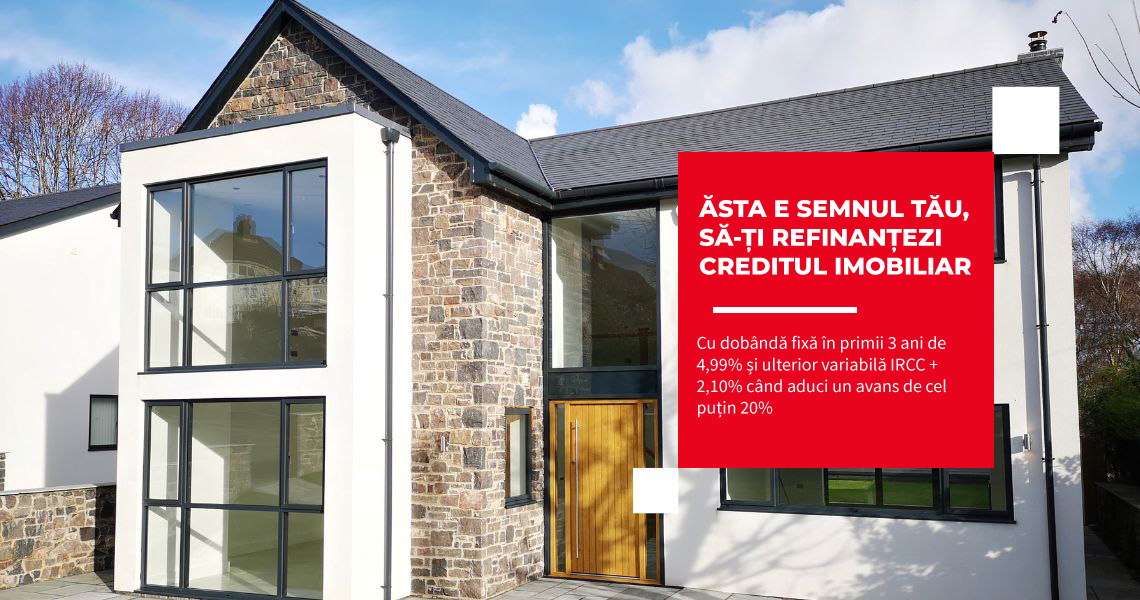 Refinantare Credit Ipotecar Habitat de la BRD