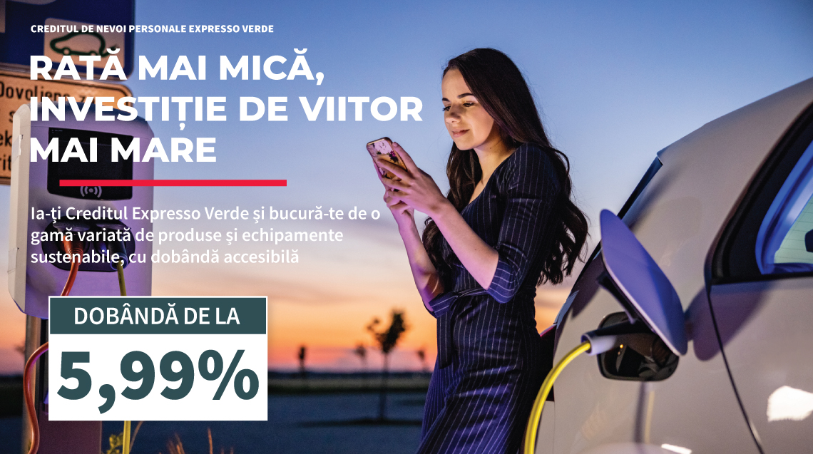 Expresso Verde - Credit de nevoi personale de la BRD