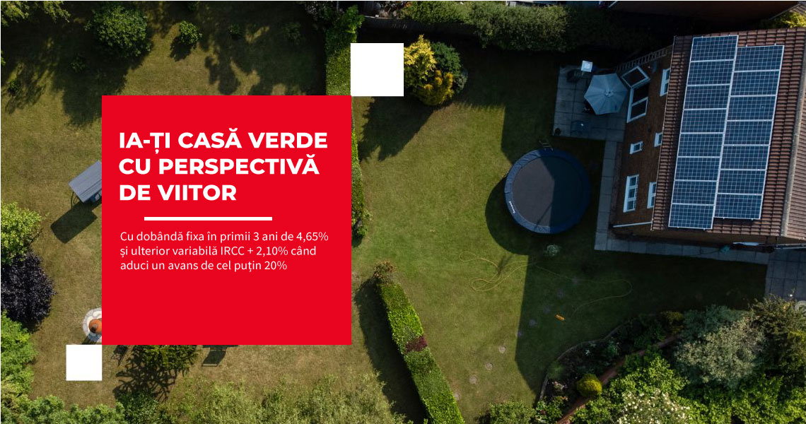 Habitat Verde - Credit Ipotecar de la BRD