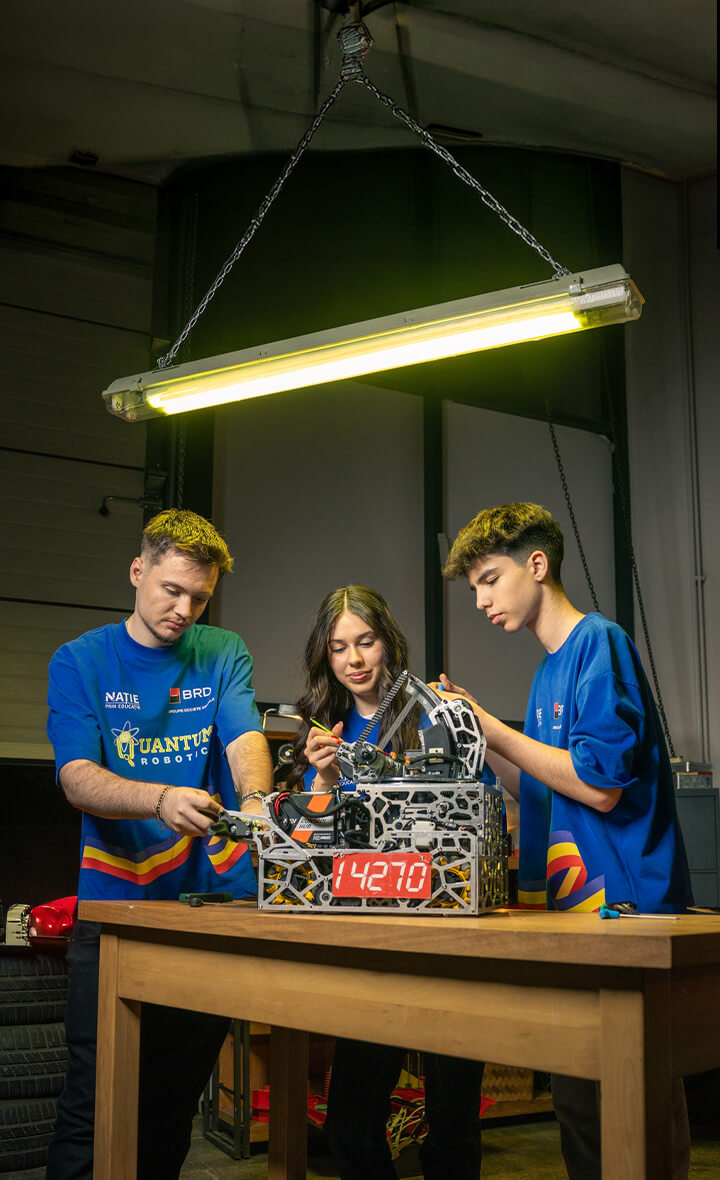 10 ani de robotică, susținuți de BRD și Nație Prin Educație