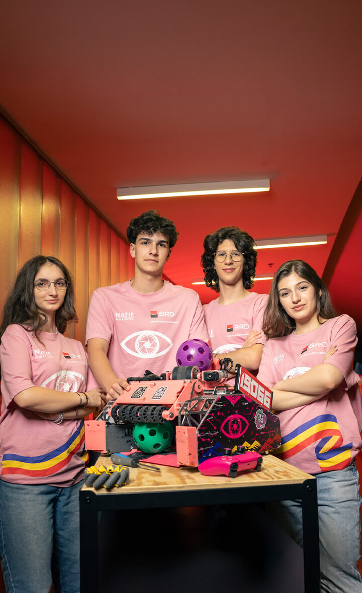 10 ani de robotică, susținuți de BRD și Nație Prin Educație