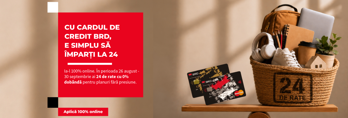 Card de Credit - 24 Rate - aug-sept