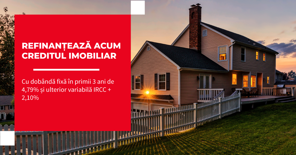 Refinantare Credit Ipotecar Habitat de la BRD