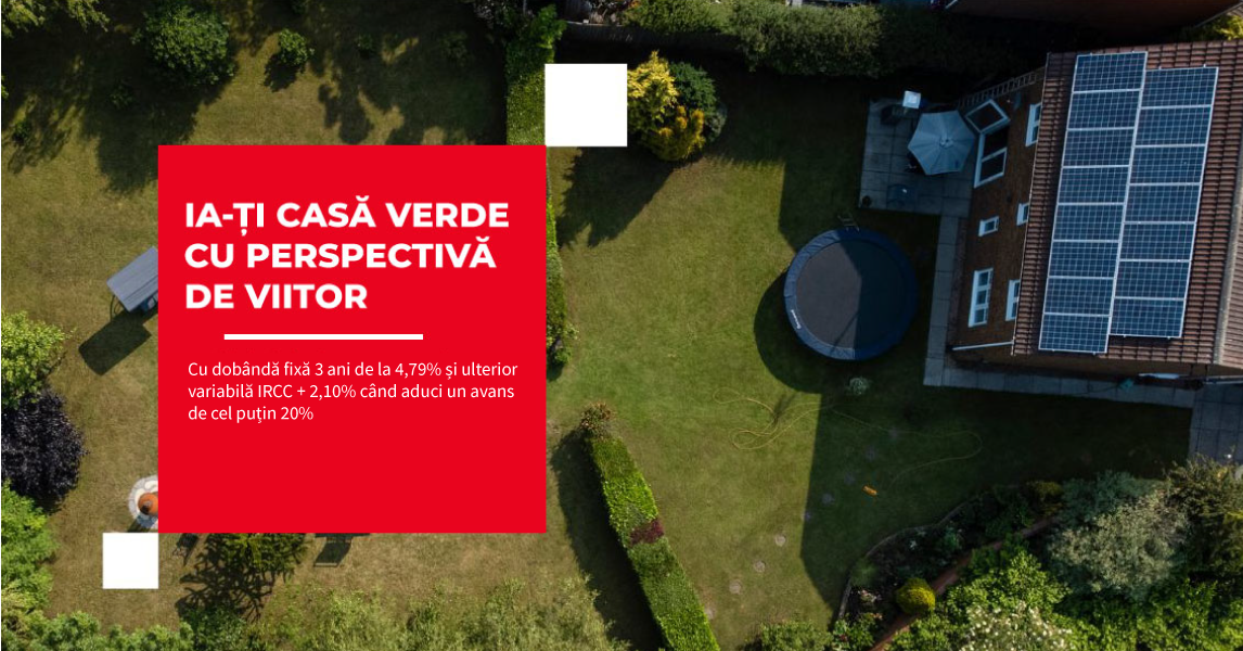 Habitat Verde - Credit Ipotecar de la BRD